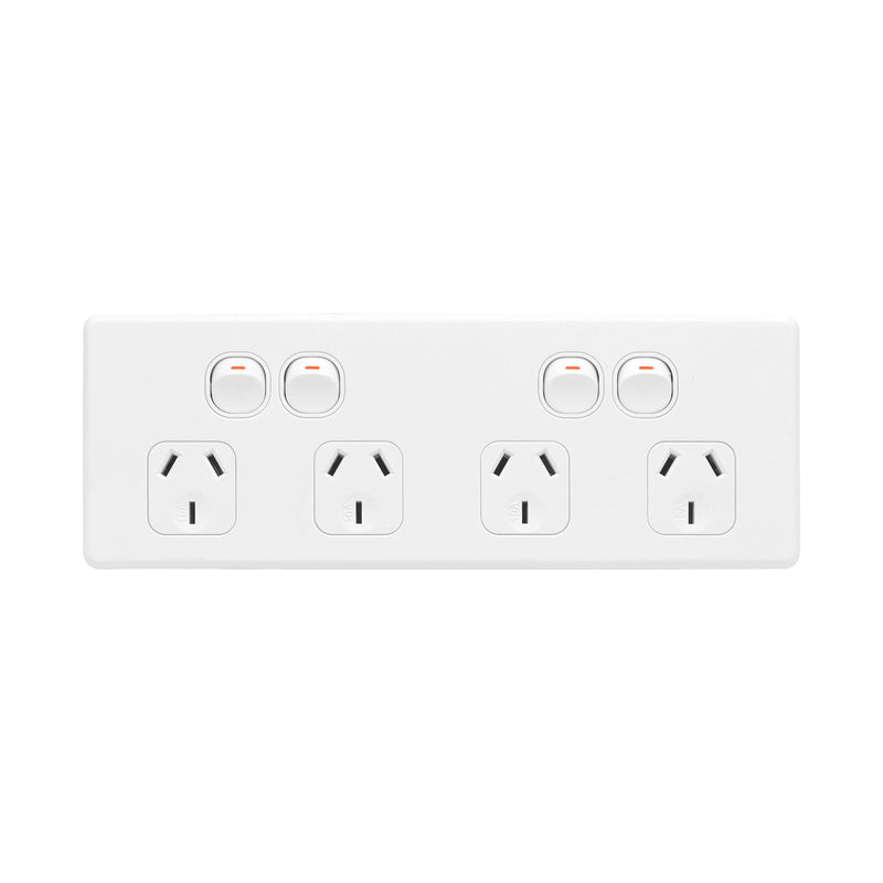 DETA S-Line Gloss White Quad PowerPoint