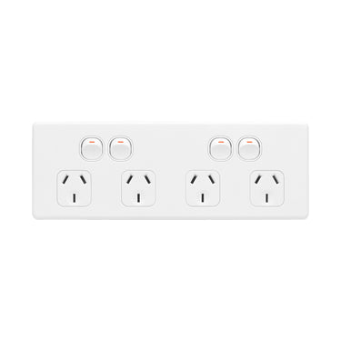 DETA S-Line Gloss White Quad PowerPoint