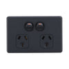 DETA S-Line Matt Black Double PowerPoint