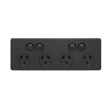 DETA S-Line Matt Black Quad PowerPoint