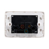 DETA S-Line Matt White Double PowerPoint