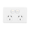 DETA S-Line Matt White Double PowerPoint