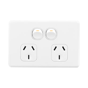 DETA S-Line Matt White Double PowerPoint