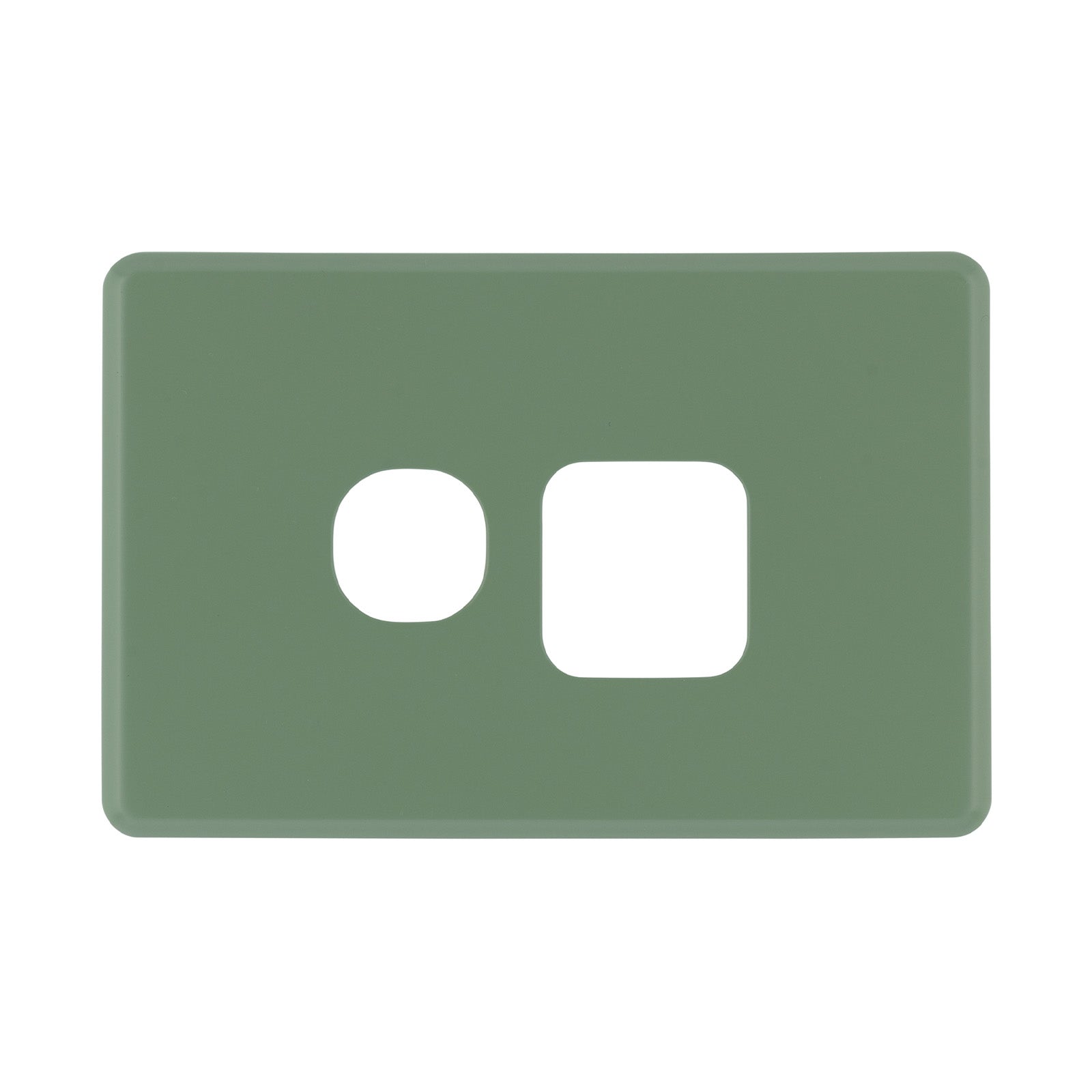 DETA S-Line Single Jade Green PowerPoint Cover Plate