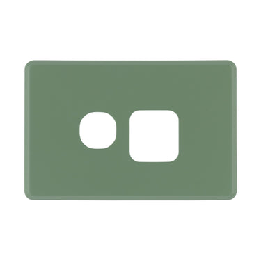 DETA S-Line Single Jade Green PowerPoint Cover Plate