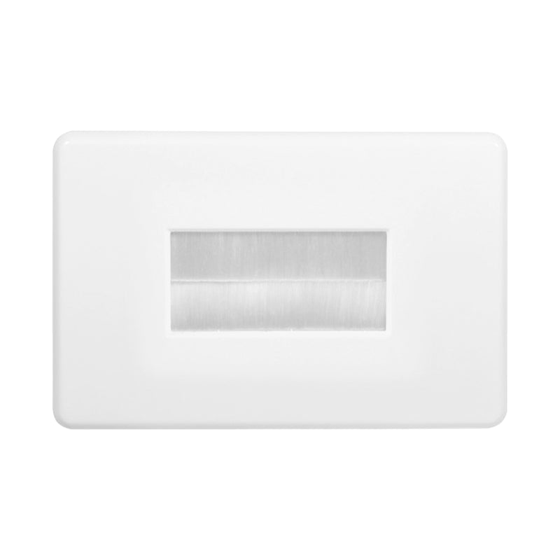 DETA S-Line Brush Plate White