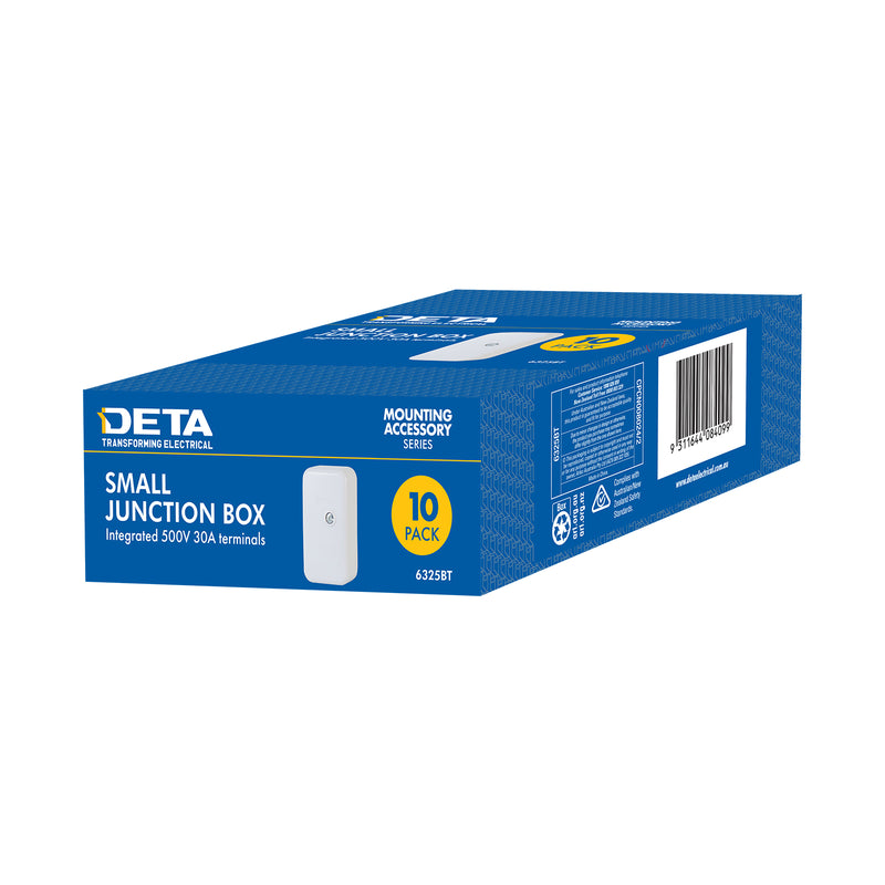 DETA Small Junction Box - 10 Pack