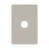 DETA Stone Taupe S-Line 1 Gang Switch Cover Plate