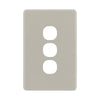 DETA Stone Taupe S-Line 3 Gang Switch Cover Plate