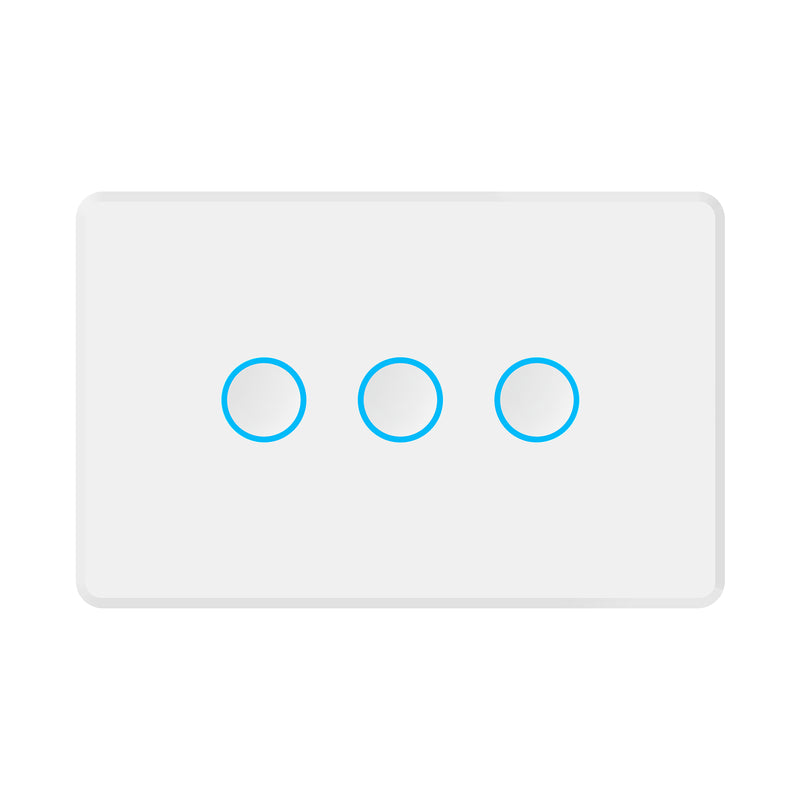 DETA Touch Activated Triple Gang Light Switch