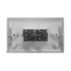 DETA White Double Solid Plate Switch