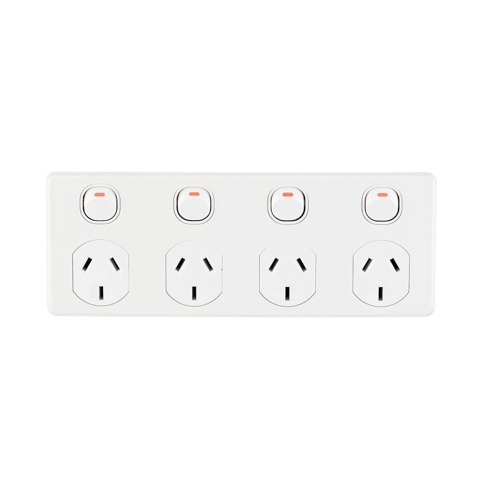 DETA White Four Outlet PowerPoint