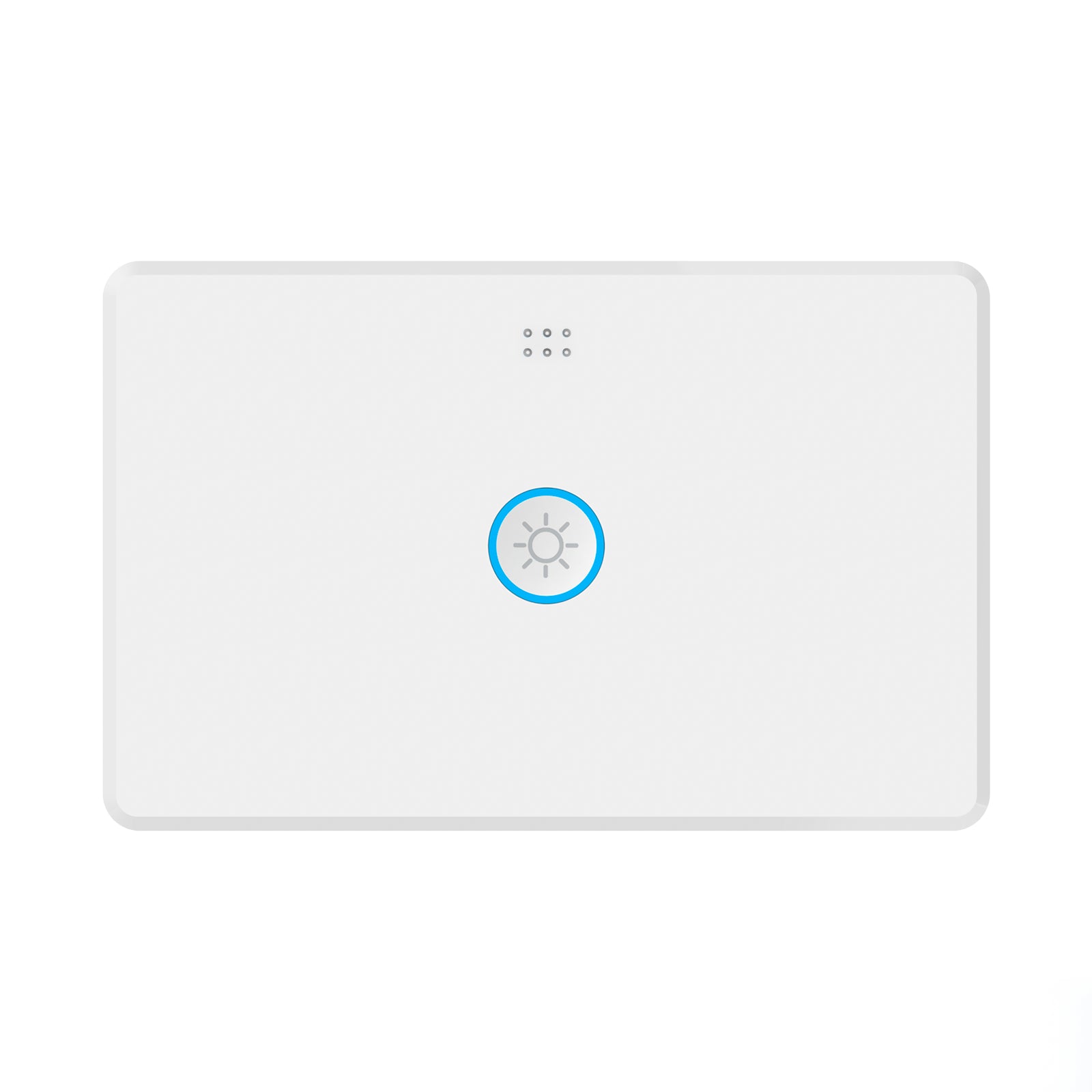 DETA White Grid Connect Smart Touch Single Dimmer