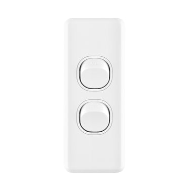 DETA X6 Double Gang Architrave Switch