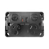 DETA X6 Matte Black Double PowerPoint  with USB A+C PD20W Fast Charging