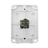 DETA X6 Matte White Double Vertical Switch