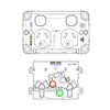 DETA X6 Series White Double PowerPoint - 10 Pack