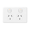 DETA X6 Series White Double PowerPoint- Single Pack