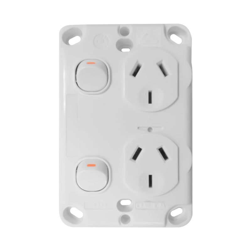 DETA X6 Series White Double Vertical PowerPoint