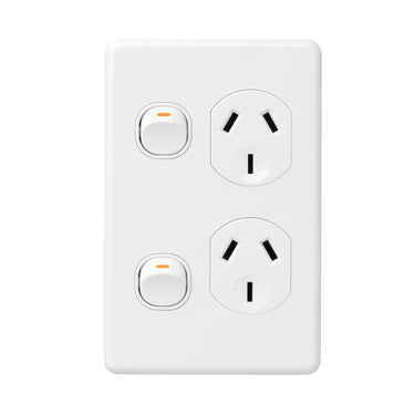 DETA X6 Series White Double Vertical PowerPoint