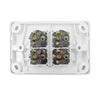 DETA X6 White Quad Horizontal Switch