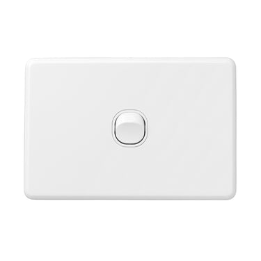 DETA X6 White Single Horizontal Switch
