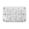 DETA X6 White Six Horizontal Switch