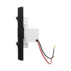 DETA X7 Matte Black Vertical Double PowerPoint  with USB Charger