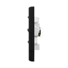 DETA X7 Matte Black Vertical Double PowerPoint  with extra switch