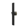 DETA X7 Matte Black Vertical Single Gang Switch