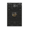 DETA X7 Matte Black Vertical Single Gang Switch