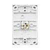 DETA X7 Matte White Vertical Single Gang Switch