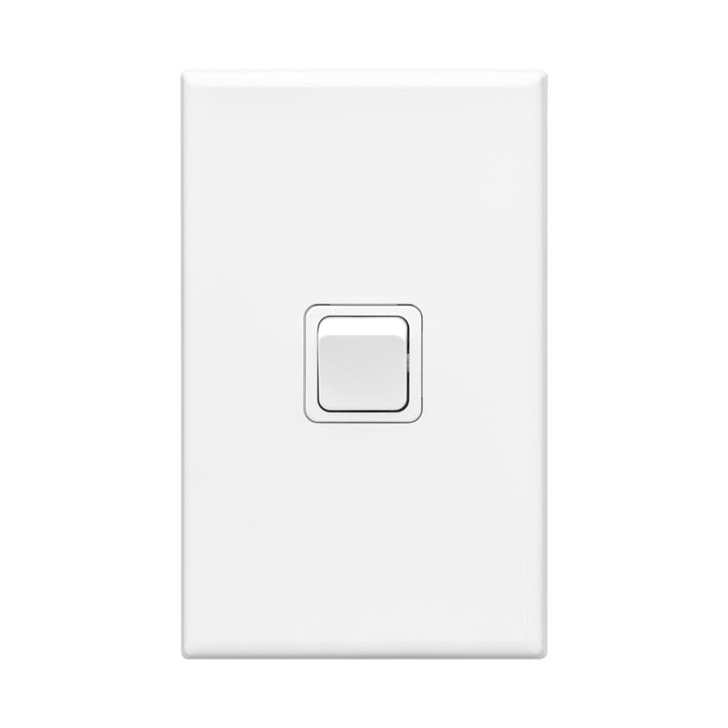 DETA X7 Matte White Vertical Single Gang Switch