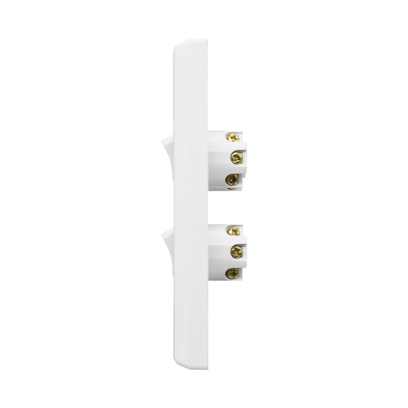 DETA X7 White Vertical Quad Gang Switch