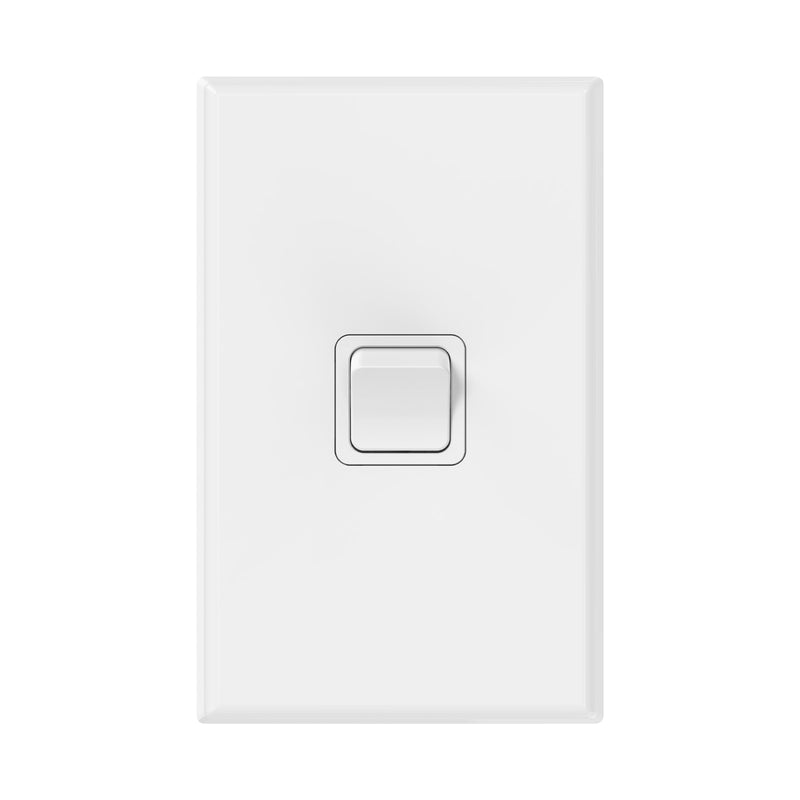 DETA X7 White Vertical Single Gang Switch
