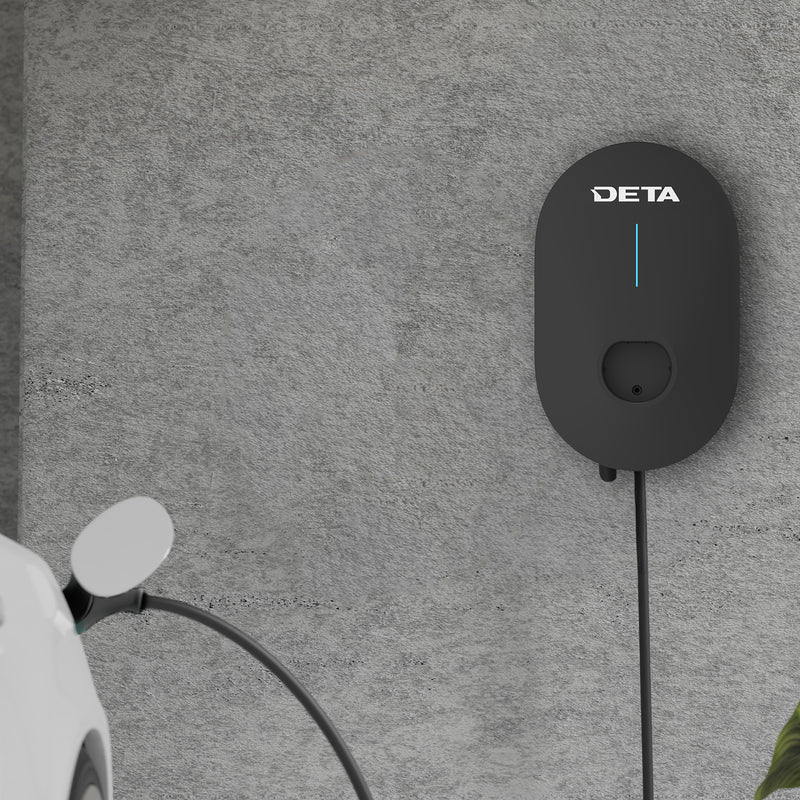 DETA IP55 7kW 32A Single Phase Type 2 Connector EV Charger with 5m Cable