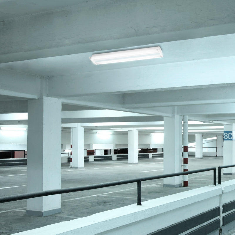 DETA 18W Twin Bare Fluorescent Batten Light