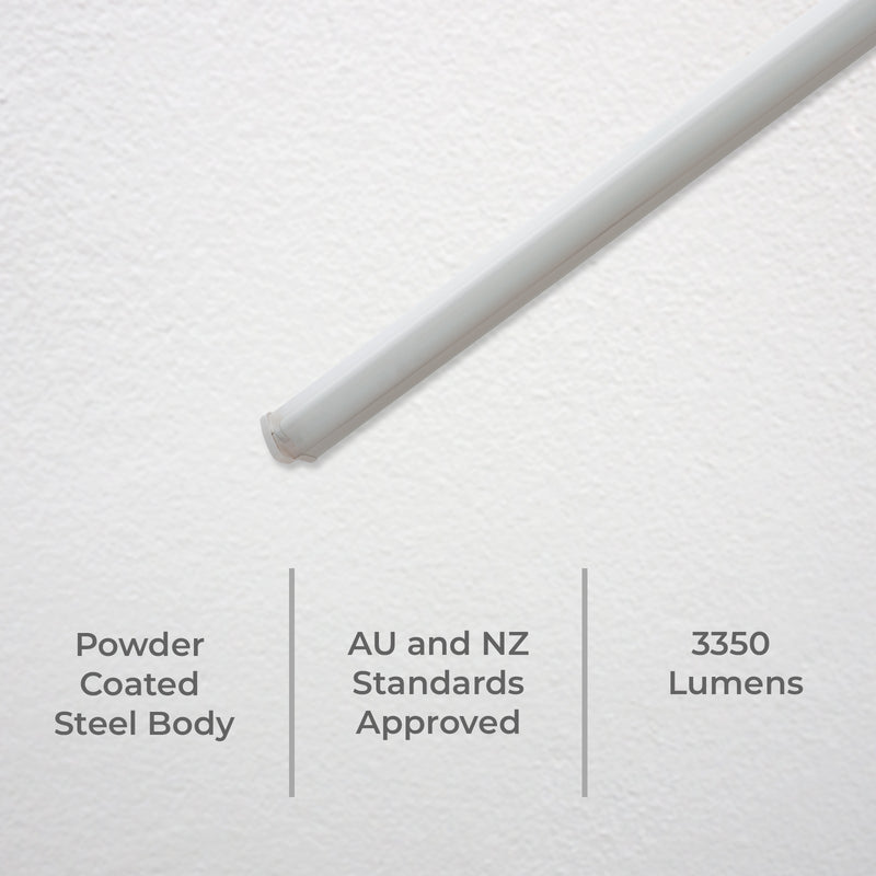 DETA 36W Single Diffused Fluorescent Batten Light