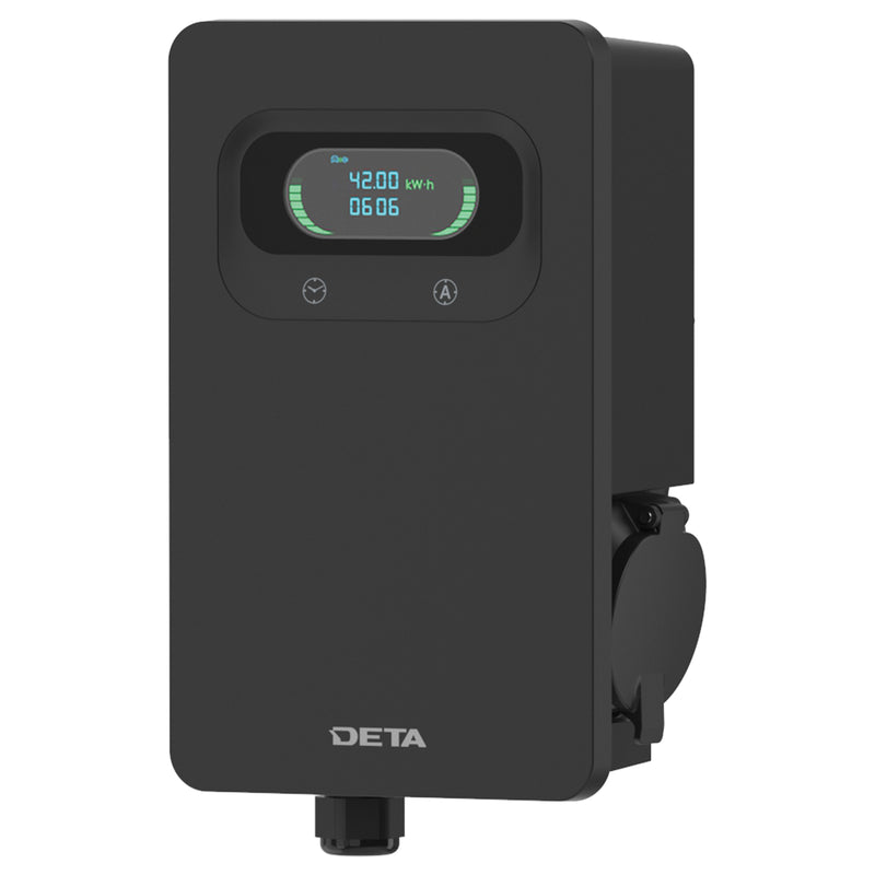 DETA 1-Phase Wall EV Charger 7KW 32A