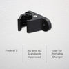 DETA EV Wall Mount Cable Holder for Portable Charger - 2 Pack